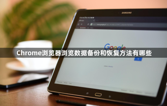 Chrome浏览器浏览数据备份和恢复方法有哪些1