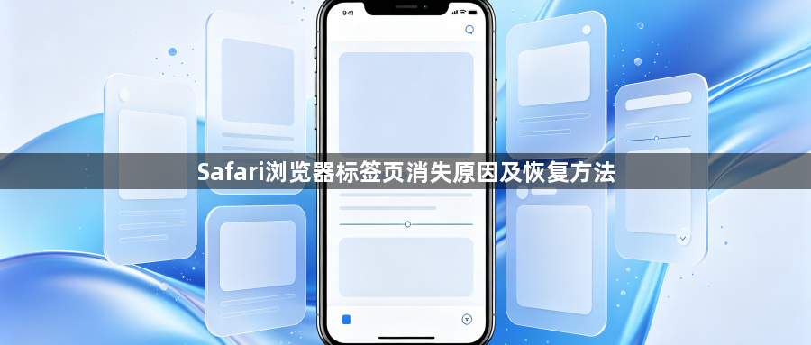 Safari浏览器标签页消失原因及恢复方法1