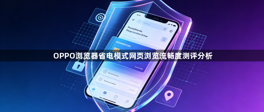 OPPO浏览器省电模式网页浏览流畅度测评分析1