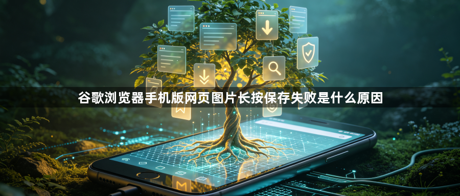 谷歌浏览器手机版网页图片长按保存失败是什么原因1