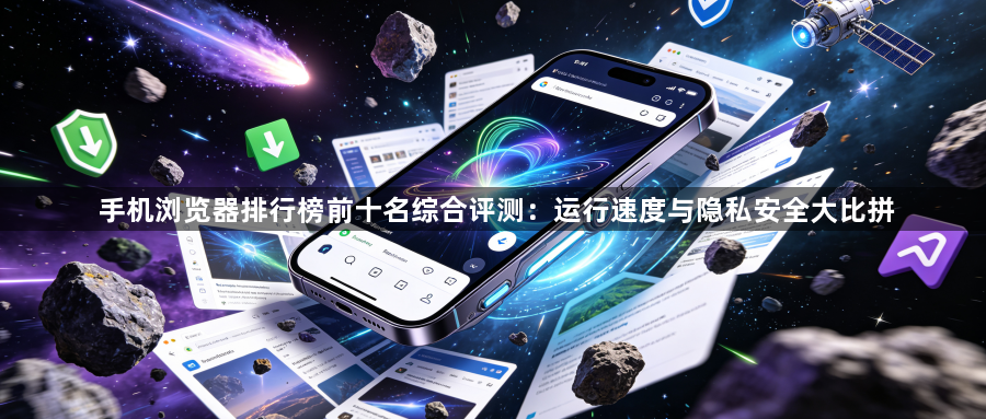 手机浏览器排行榜前十名综合评测:运行速度与隐私安全大比拼1