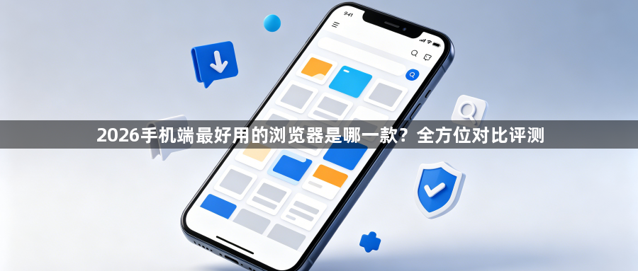 2026手机端最好用的浏览器是哪一款?全方位对比评测1