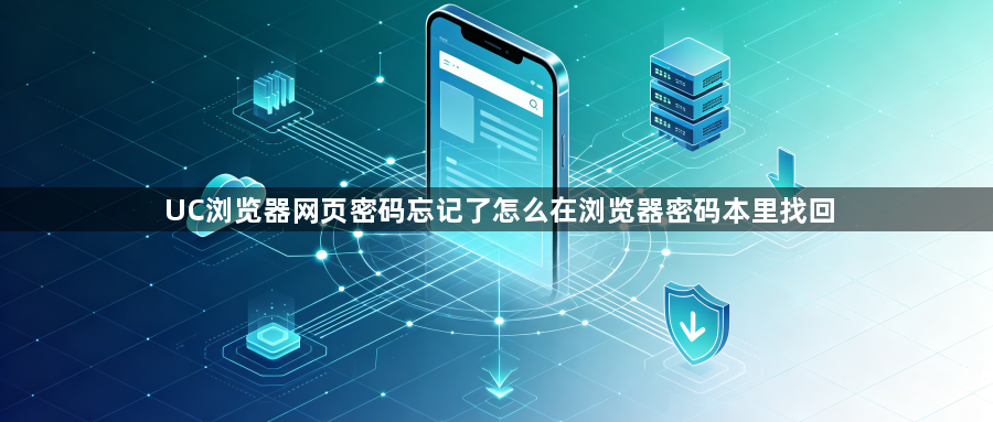 UC浏览器网页密码忘记了怎么在浏览器密码本里找回1