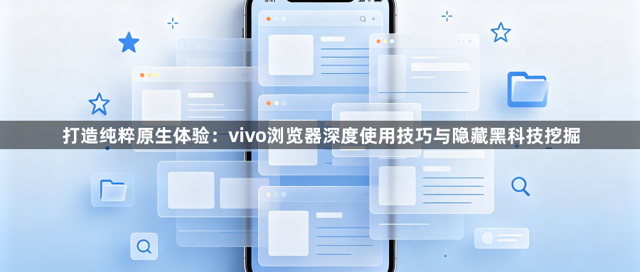 打造纯粹原生体验：vivo浏览器深度使用技巧与隐藏黑科技挖掘1