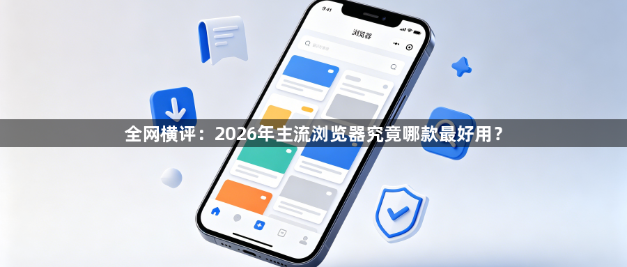 全网横评:2026年主流浏览器究竟哪款最好用?1