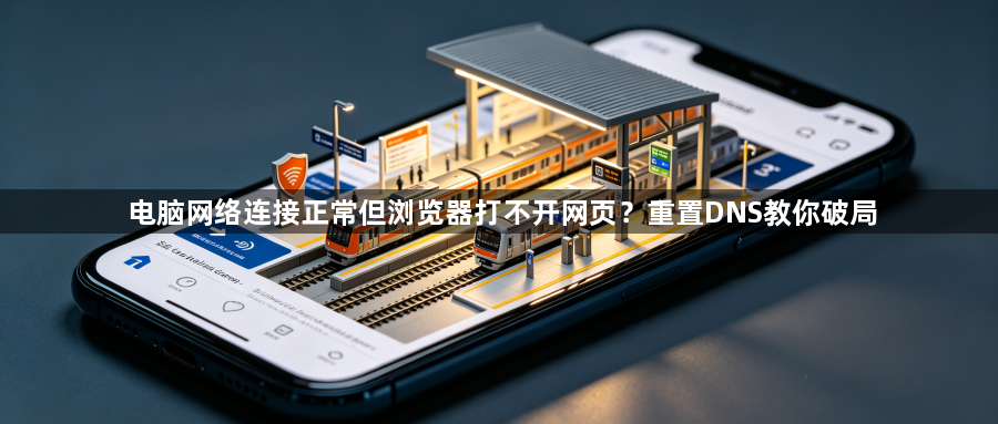 电脑网络连接正常但浏览器打不开网页？重置DNS教你破局1