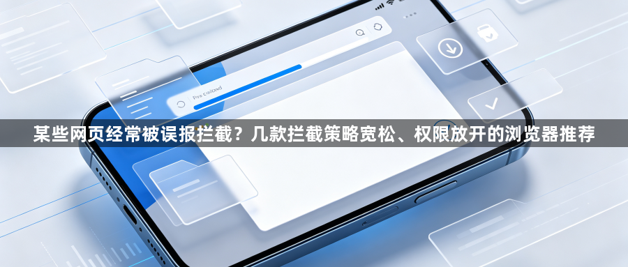 某些网页经常被误报拦截？几款拦截策略宽松、权限放开的浏览器推荐1