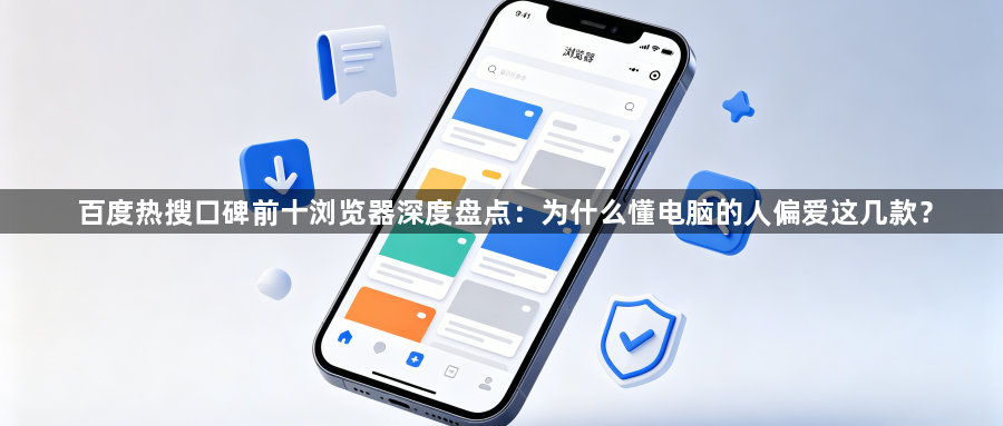 百度热搜口碑前十浏览器深度盘点:为什么懂电脑的人偏爱这几款?1