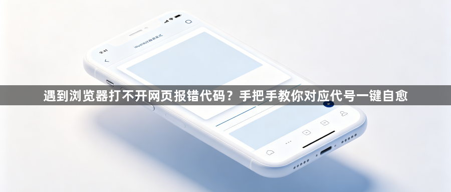 遇到浏览器打不开网页报错代码?手把手教你对应代号一键自愈1