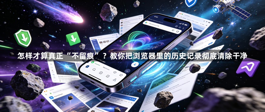 怎样才算真正“不留痕”？教你把浏览器里的历史记录彻底清除干净1