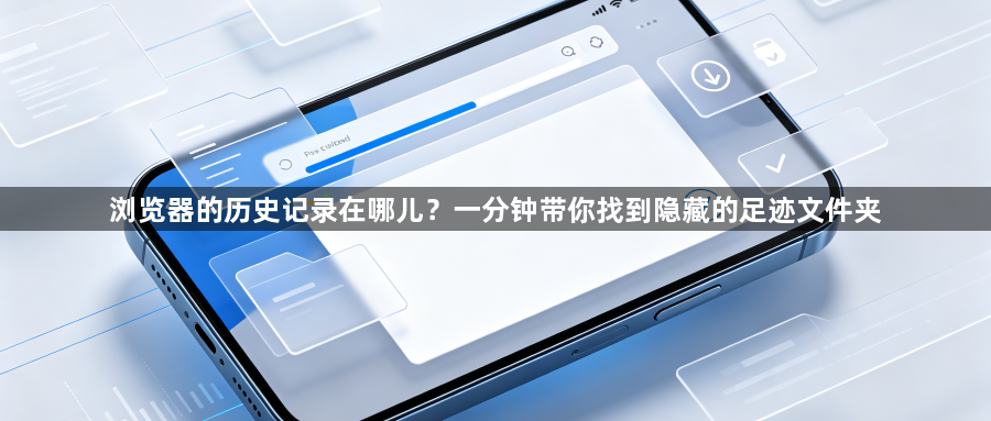 浏览器的历史记录在哪儿？一分钟带你找到隐藏的足迹文件夹1