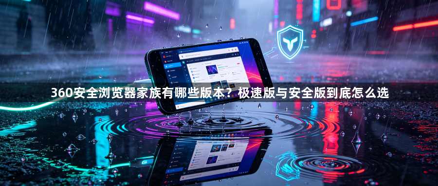 360安全浏览器家族有哪些版本?极速版与安全版到底怎么选1