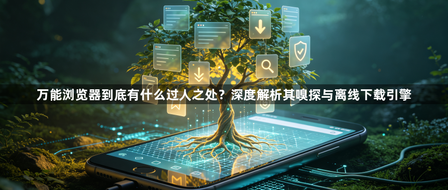 万能浏览器到底有什么过人之处？深度解析其嗅探与离线下载引擎1